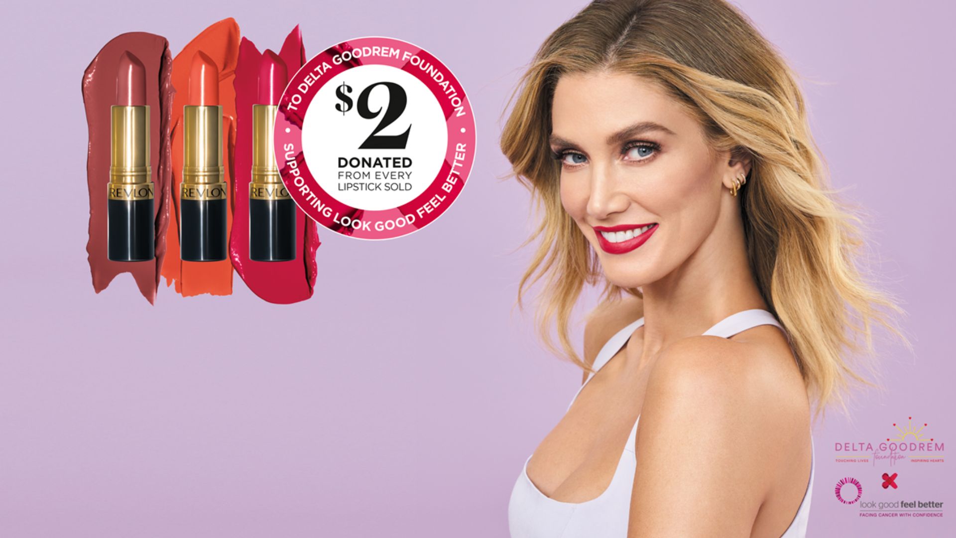 Revlon and Delta Goodrem Foundation join forces for International Lipstick  Day - CosBeauty
